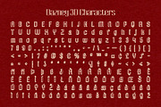 Dazney 3D, a Sans Serif Font by Craft Supply Co. (Thumbnail 8 of 8)