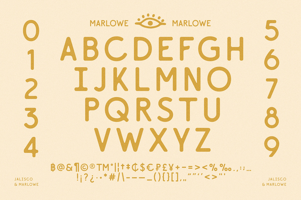 Jalisco & Marlowe Display Font Duo, a Font by CarmineType (Photo 15 of 17)