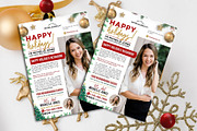 Christmas Real Estate Flyer Canva, a Flyer Template by CreativeVinesStore (Thumbnail 1 of 5)