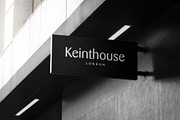 Logo Mockup Black Hanging Sign, a Product Mockup by Asylab (Thumbnail 2 of 5)