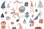 Cozy Christmas Cards & Patterns, an Object Graphic by PawLoveArt (Thumbnail 3 of 14)