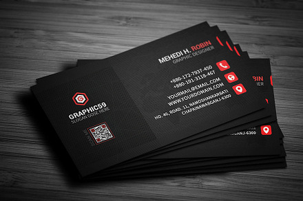 Pixel Business Card Design, a Business Card Template by graphica59