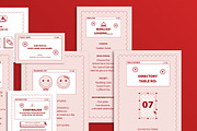 Love Virus Wedding Invitation Suite, an Invitation Template by Squirrel92 (Thumbnail 2 of 4)