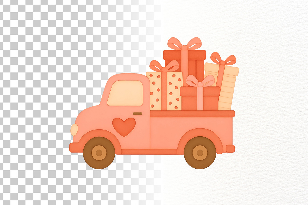 Watercolor Valentine's Day Clipart, an Illustration by Nicolle's Colorful Art (Photo 7 of 7)