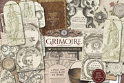 Grimoire Scrapbook Kit, a Decorative Illustration by Secret Helper (Thumbnail 1 of 7)
