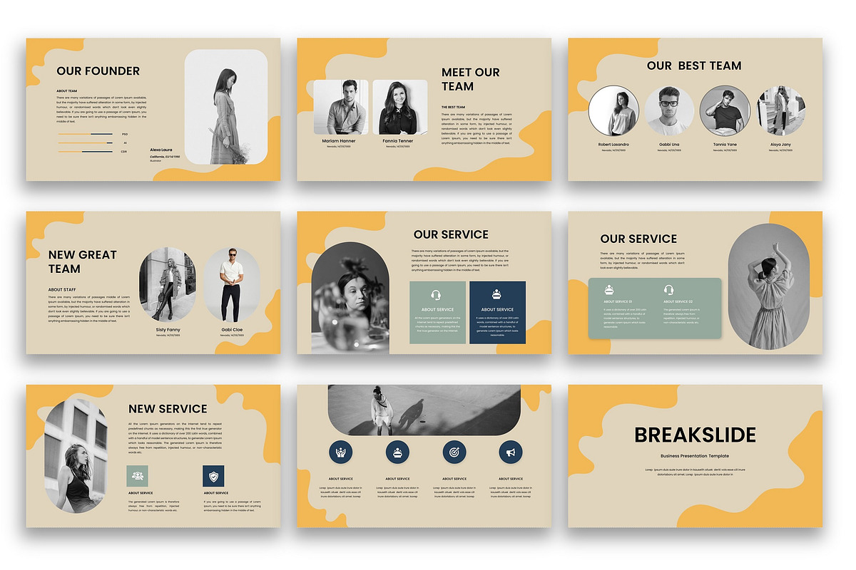 Bozdogan – Business PowerPoint, a Presentation Template by kreatifreya (Photo 4 of 5)