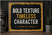 Distress Texture - Bold Grunge Font, a Sans Serif Font by Limited.studio (Thumbnail 2 of 6)