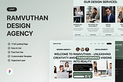Ramvuthan Design Agency, an UI Kit Template by slidenotion (Thumbnail 1 of 6)