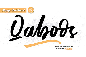 Qaboos - Handwritten