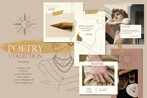 Poetry Collection for CANVA