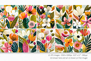 Scandinavian Wildflowers, a Decorative Illustration by rileyBgraphics (Thumbnail 2 of 7)