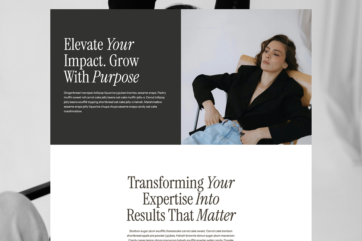 Editorial WordPress Theme for Coaches preview 7
