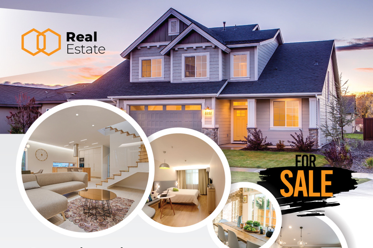 Real Estate House for Sale Flyer, a Flyer Template by Design'sTRIBE (Photo 6 of 8)