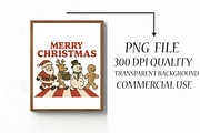 Funny Merry Christmas Png, an Illustration by Libby Wishes (Thumbnail 2 of 6)