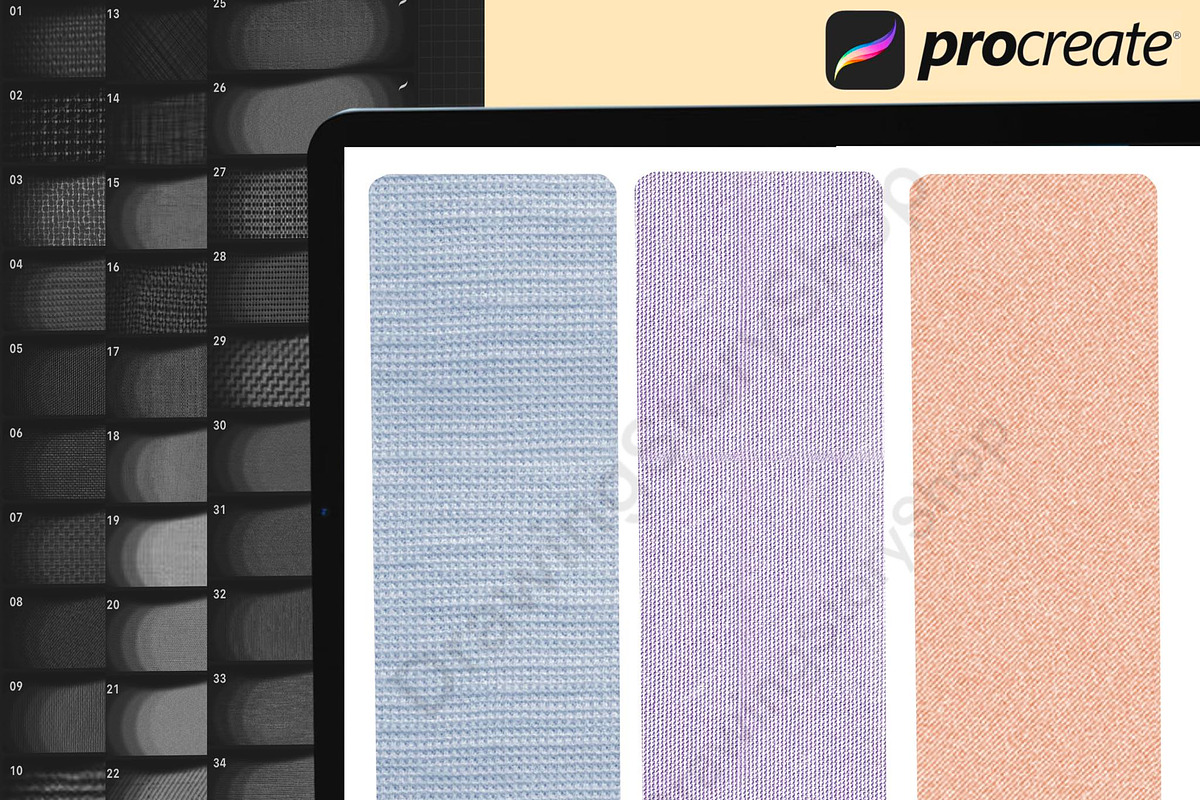 150 Procreate Embroidery Brushes, a Brush Add-On by DrawingStoryShop (Photo 4 of 8)