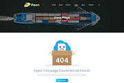 Peon - Logistic PSD Template, a Landing Page Template by Andit themes (Thumbnail 31 of 34)