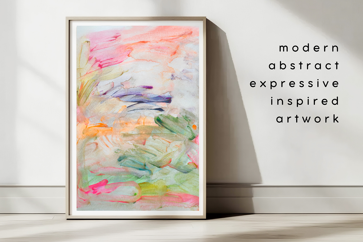 COLORFUL CONTEMPORARY ARTWORK, a Texture Illustration by identity.ART (Photo 7 of 12)