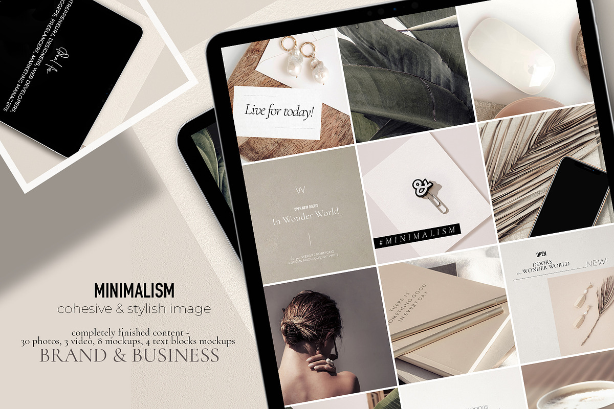 Minimalism. Feed №2., a Social Media Template by OntheMoon (Photo 3 of 10)