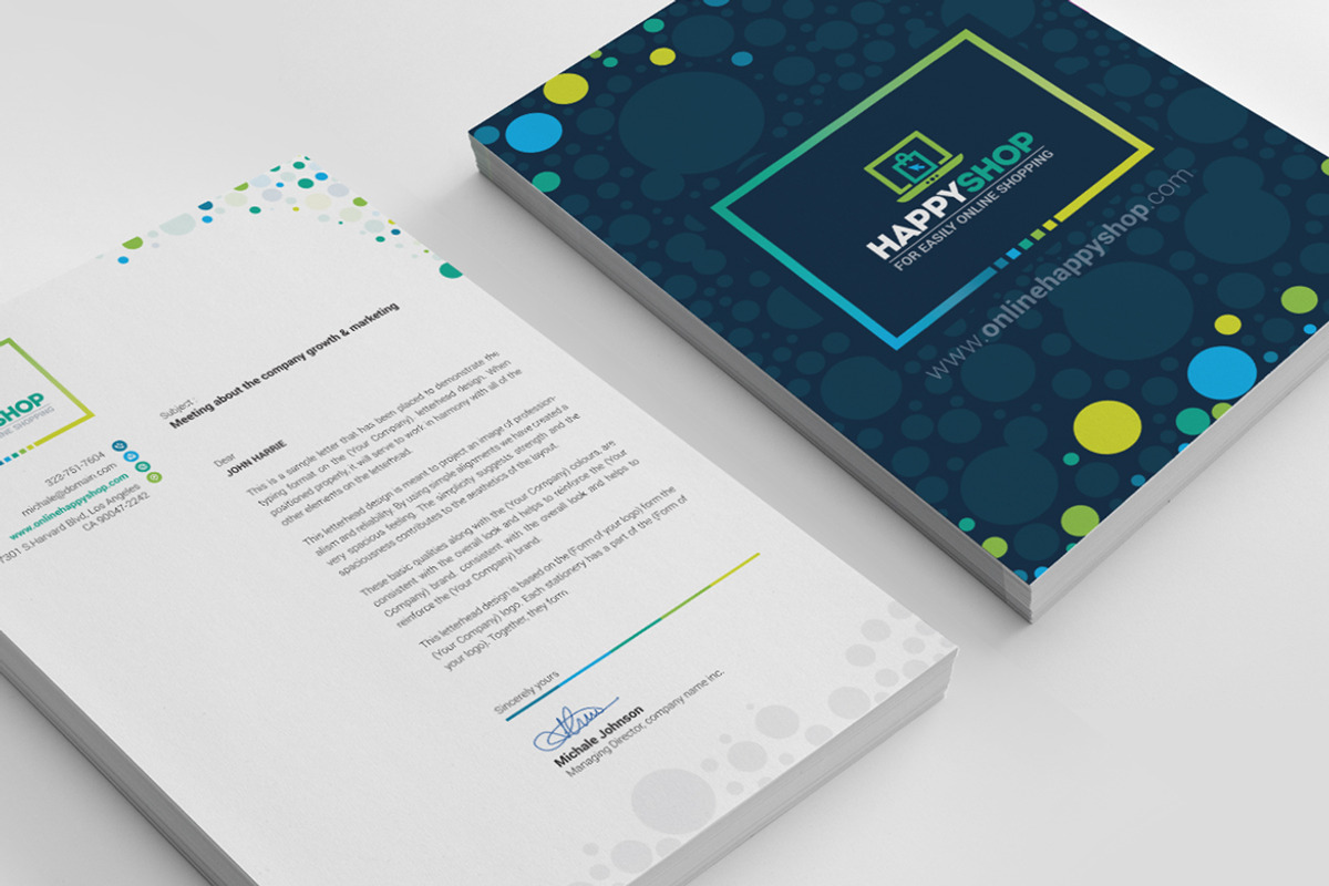 MS Word Letterhead Template, a Stationery Template by ContestDesign (Photo 5 of 8)