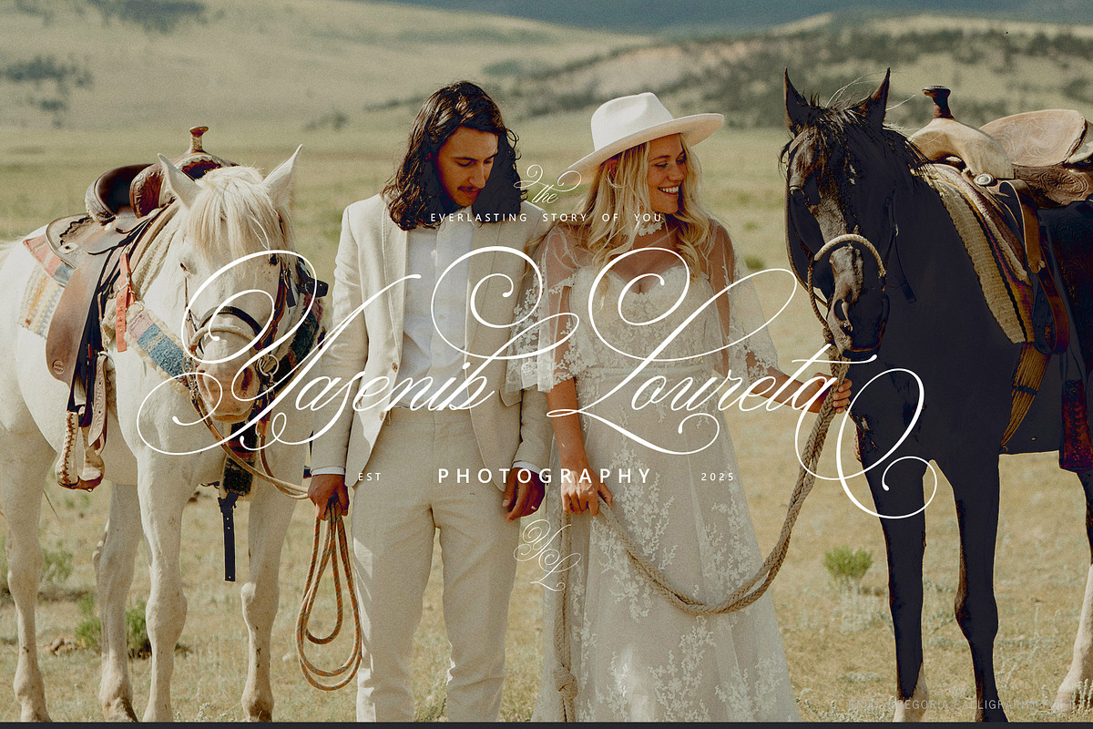 Briel Gregoria, a Script Font by JamalCreativeStudio (Photo 6 of 12)