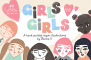GIRLS GIRLS, an Education Illustration by HANNA V (Thumbnail 1 of 8)