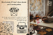 Love Letters Hand Drawn Vector Set, a Graphic by Nadya Saen Art (Thumbnail 3 of 7)