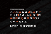 Qore - Futuristic Font, a Sans Serif Font by Linecreative (Thumbnail 6 of 10)