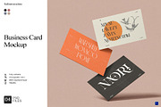 Business Card Mockup, a Product Mockup by Sweetdady (Thumbnail 1 of 5)