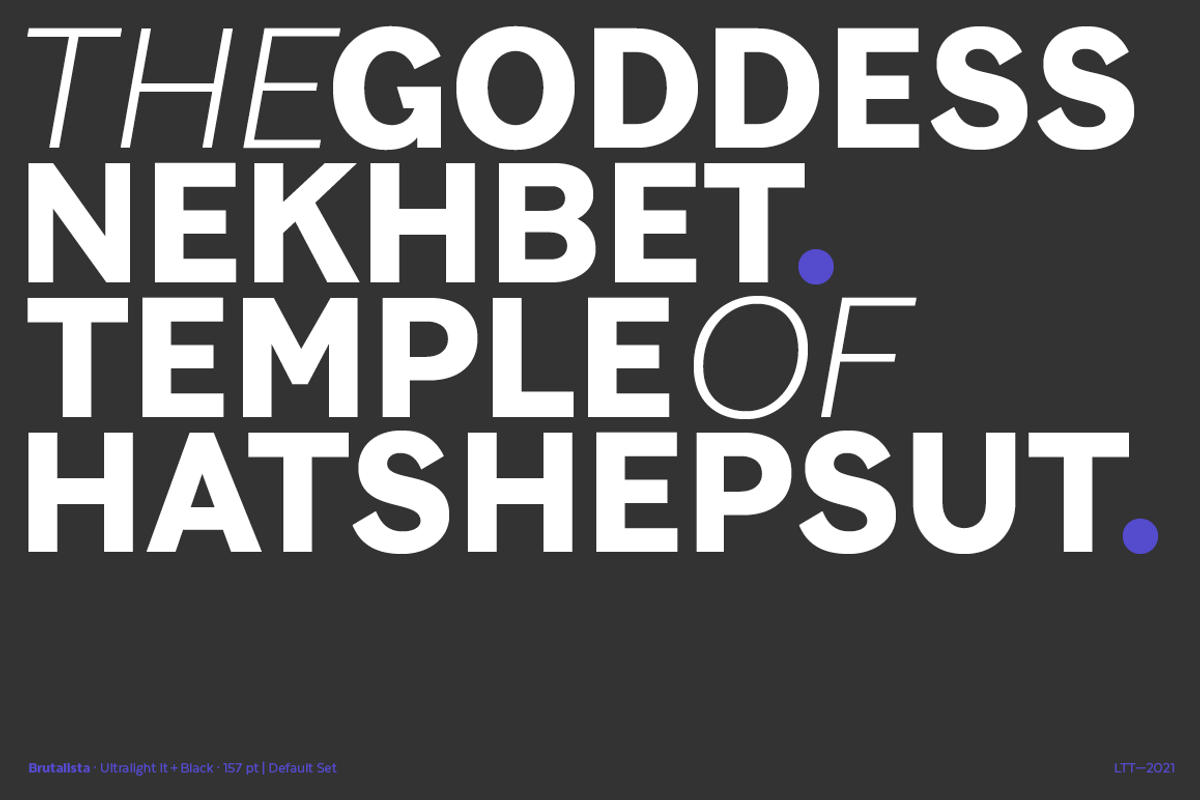 Brutalista - Family 50% off, a Blackletter Font by Latinotype (Photo 12 of 15)