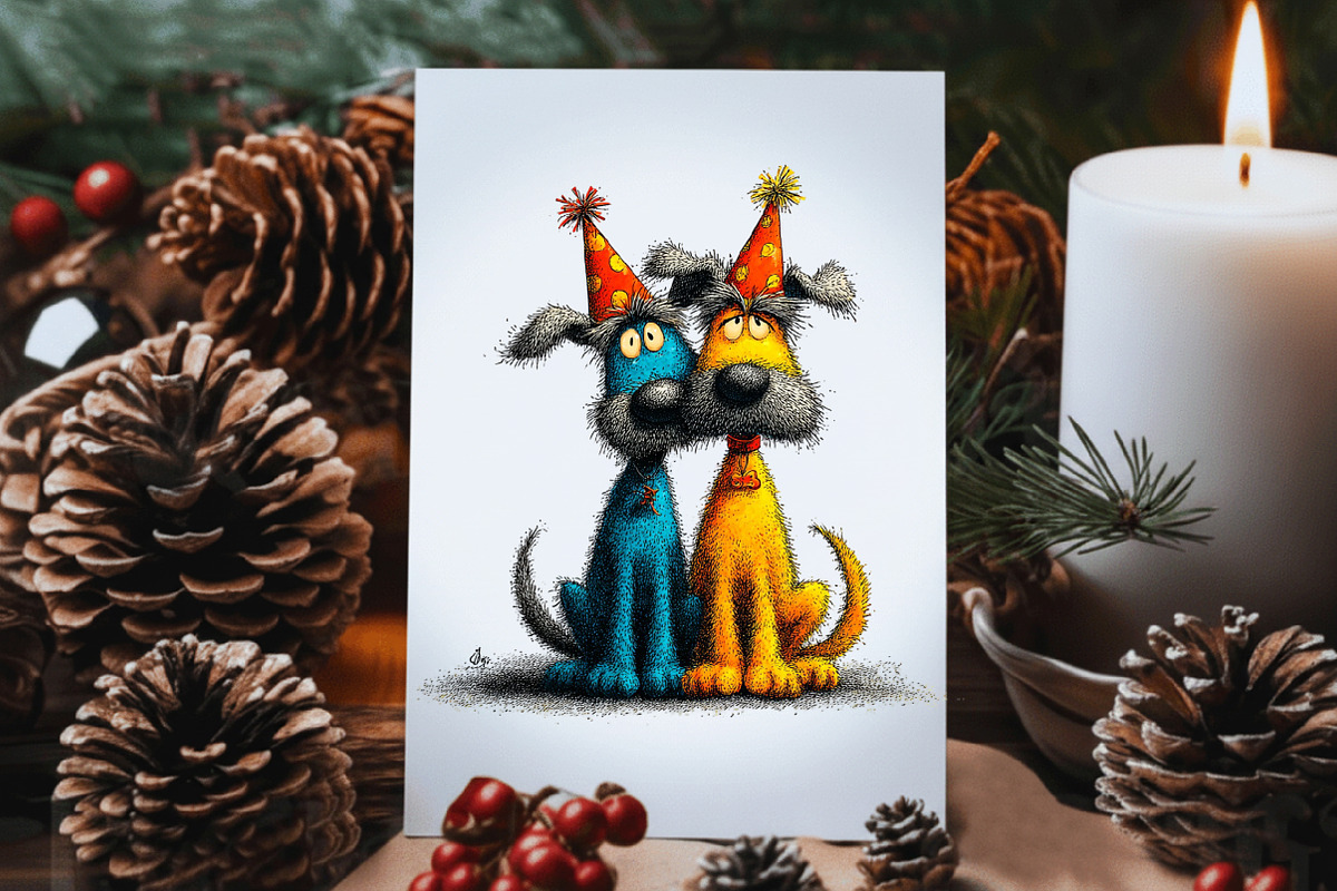Best Dog Friend, Quirky Dog Clipart, an Illustration by Dream Creation (Photo 7 of 8)