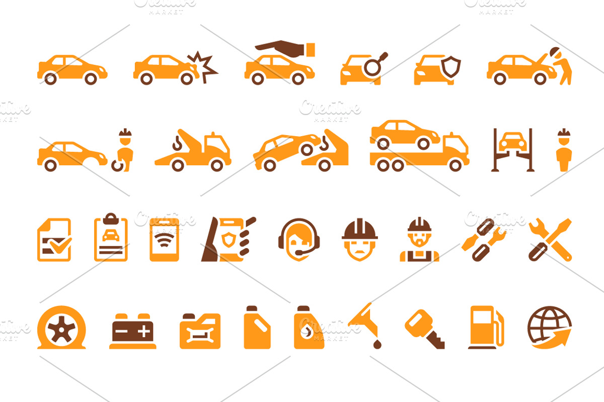 Car Insurance Icons, an Icon by Maril (Photo 4 of 4)