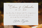 Delicate Lovers -Calligraphy font, a Script Font by MaxArt (Thumbnail 2 of 8)