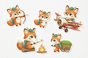 Playful Little Fox Cute Character, an Animal Illustration by Gohsantosa (Thumbnail 4 of 4)