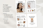 Color Newspaper Template Canva Edit, a Templates & Theme by Tabitha Emma (Thumbnail 7 of 9)