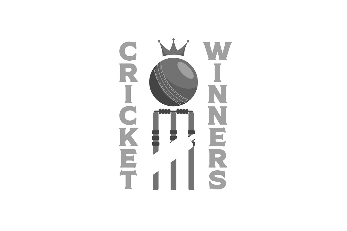 cricket winner logo template element, a Branding & Logo Template by Pyruos ID