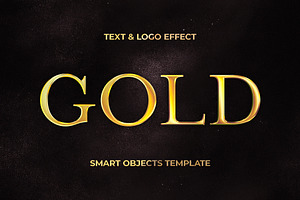 Golden Glow Text & Logo Effect, a Layer Style Add-On by Design Squad