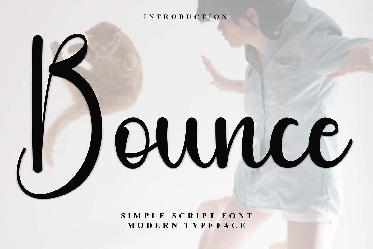Bounce, a Handwritten Font by FreshTypeINK (Photo 1 of 8)