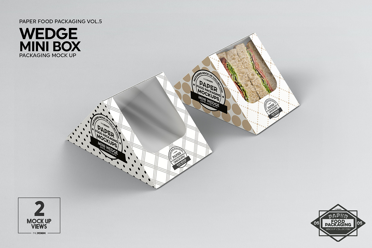 VOL.5: Food Box Packaging Mockups, a Packaging Mockup by INCDesign (Photo 19 of 21)