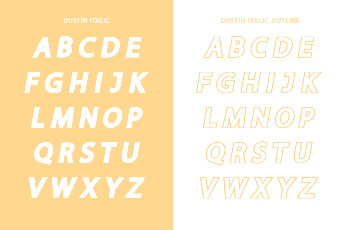 Dustin Sans Font Family, a Sans Serif Font by Salt & Pepper Designs (Photo 10 of 13)