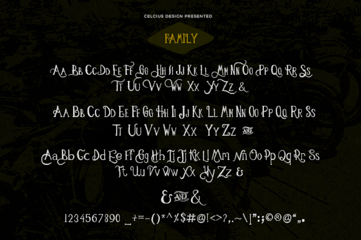 Leathery Typeface, a Font by Fortunes Co (Photo 2 of 5)