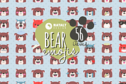 Bear Emojis, an Emoji Icon by NatBurger (Thumbnail 1 of 4)