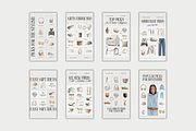 LTK Fashion Canva Story Templates, a Social Media Template by Xenié Creative (Thumbnail 6 of 9)