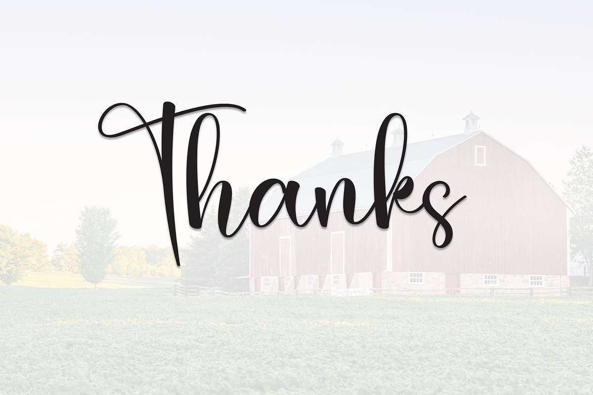 Farmhouse | Script Font, a Handwritten Font by Scratchones (Photo 8 of 8)