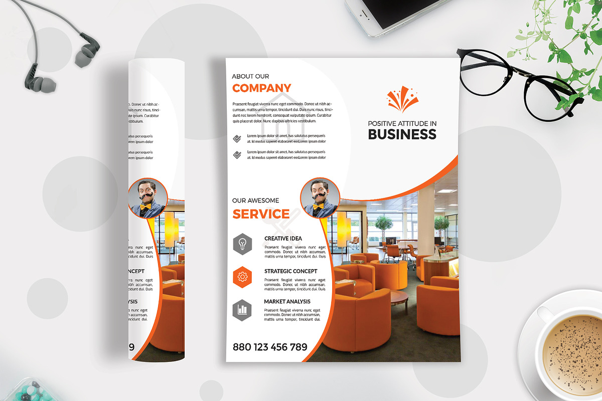 50+ Business Flyers Bundle, a Flyer Template by Imagine Design Studio (Photo 29 of 52)