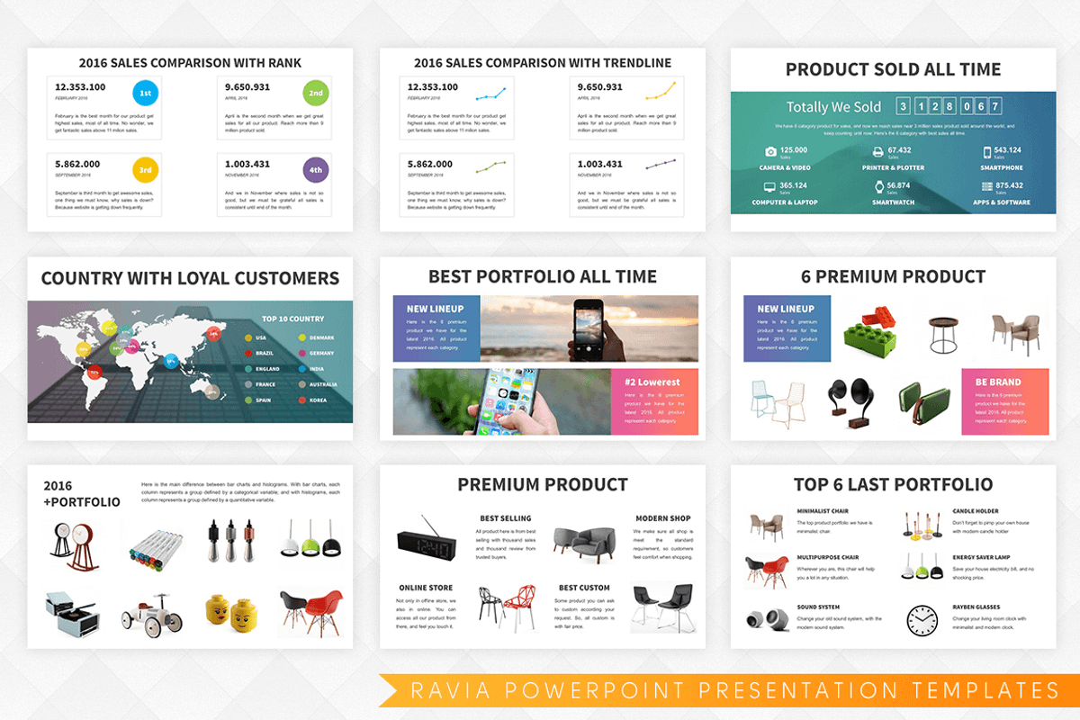 Ravia PowerPoint Presentation, a Presentation Template by Affantjie Photowork (Photo 7 of 9)