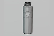 Water Bottle, an Object 3D Model by fahad121 (Thumbnail 7 of 8)