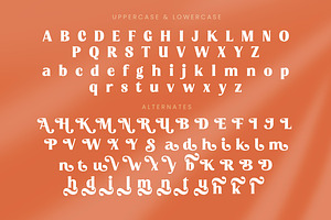 Devika Sunset Display Serif Font