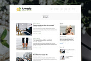 Amada - Travel & Lifestyle Blog, a WordPress Template by EasyBlog Themes (Thumbnail 3 of 4)