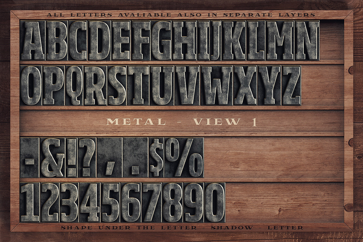SALE Vintage Letterpress Toolkit, a Graphic by Cruzine (Photo 11 of 22)