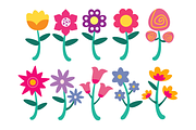 60 Flat Flower Vectors, a Graphic by judayartworks (Thumbnail 6 of 7)